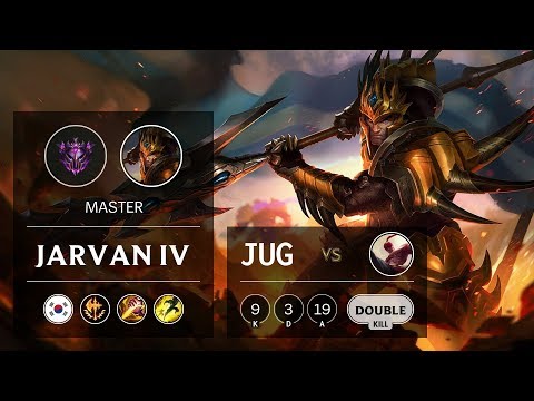 Jarvan IV Jungle vs Lee Sin - KR Master Patch 10.1