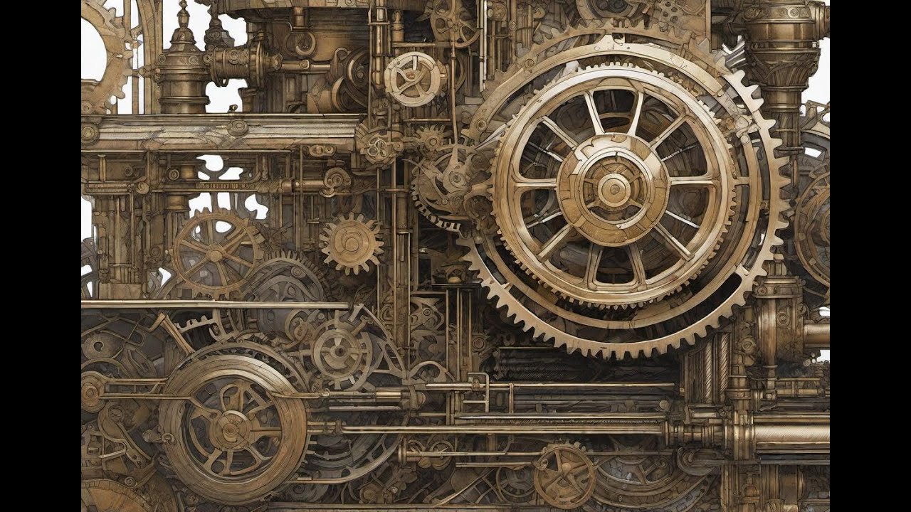Drawing Steampunk Gears