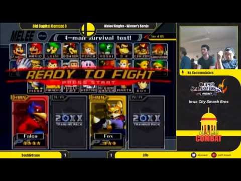 OCC3 Melee Singles Winner's Semsi - DoubleShine (Fox, Falco) vs Ellis (Fox, Jigglypuff)