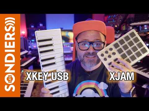ESI XKEY USB ET ESI XJAM : DES CONTRÔLEURS MIDI DINGUES AVEC DE L'AFTERTOUCH POLYPHONIQUE