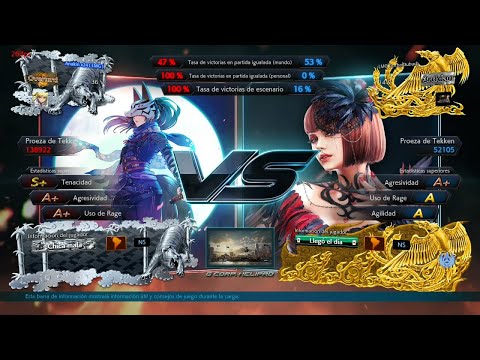 error 153_6 Kunimitsu (Anakin x24) vs (tincho) Anna Willians - Tekken 7  Online sin Grafica