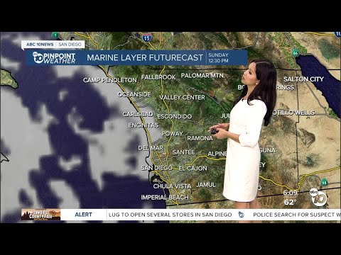 ABC 10News Pinpoint Weather for Sun. June 4, 2023