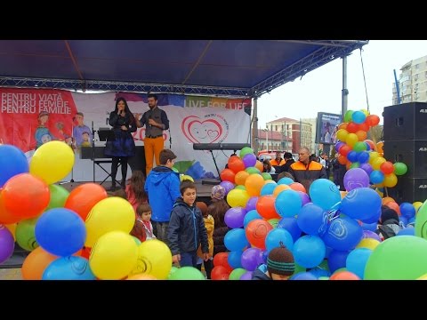 Paula Seling & Vlad Miriță Marșul pentru Viață 2016