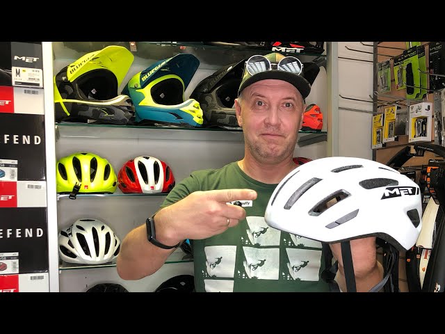 Видео Шлем MET Miles Black (glossy)