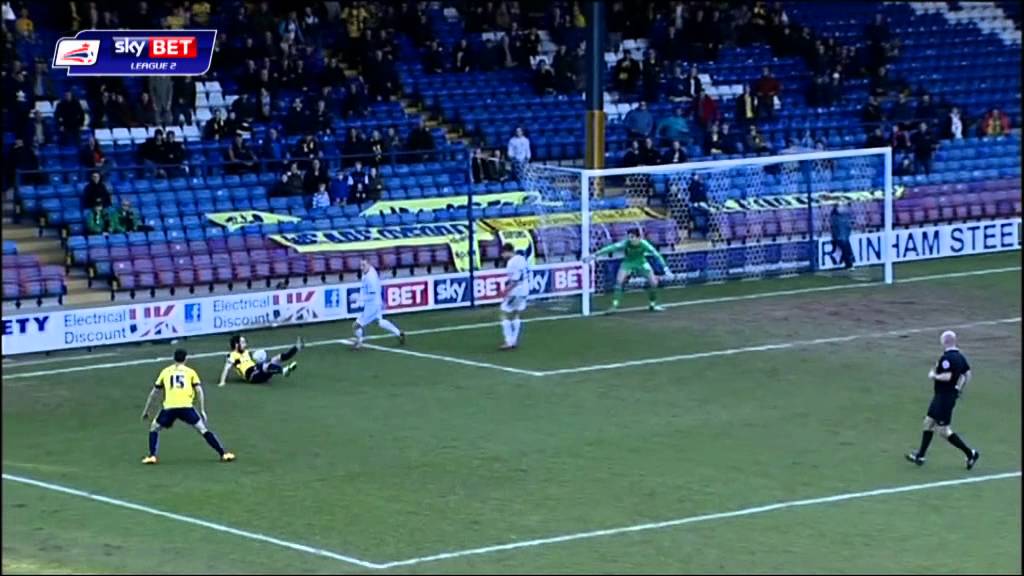 Bury 0-1 Oxford Utd - Sky Bet League 2 Season 2014-15