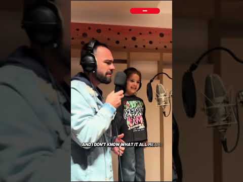 Die with a smile! Dad and little girl voice cover! #brunomars #ladygaga #beautiful#cubanosporelmundo