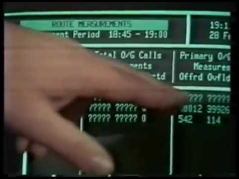 British Telecom's new digital network management system. From 1989