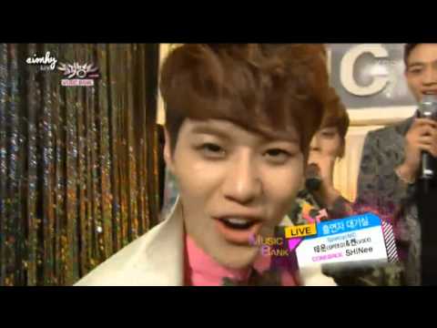 130222 SHINee Backstage with Speed Taewoon VIXX Ken