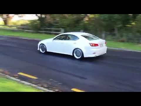 Lexus IS350 - Secondary cat & muffler delete + Vibrant Ultra Quiet Resonator