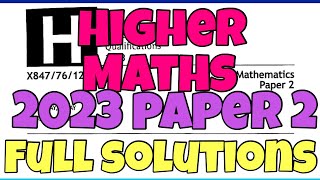Higher 2023 Paper 2