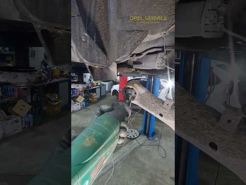 reciprocating saw helped remove the rear beam bushing