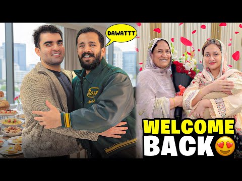 Emaan & Kivan are Back Home Dada Dadi ki Eid ho gai😍Dawat by Anas❤️