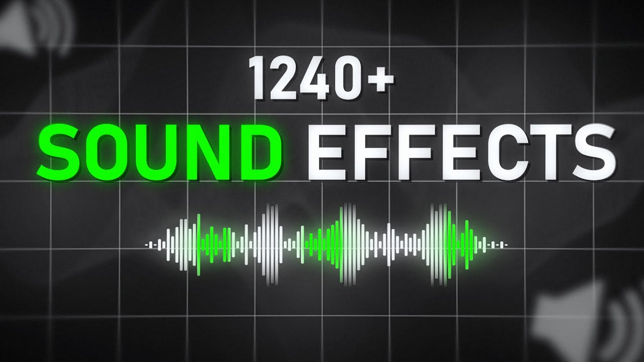The Most Popular Sound Effects | SFX Pack for Editing 2026