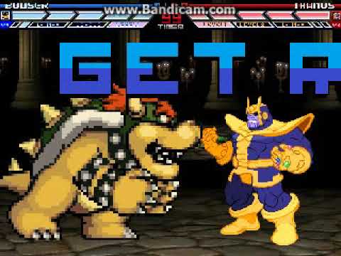 MUGEN Request: Bowser Vs Thanos