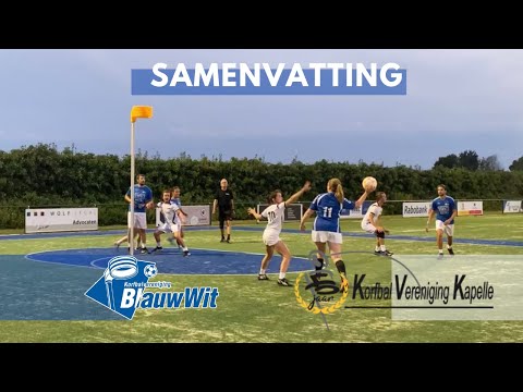 Samenvatting oefenwedstrijd KVK 1 vs Blauw-Wit 1 30/8/2022