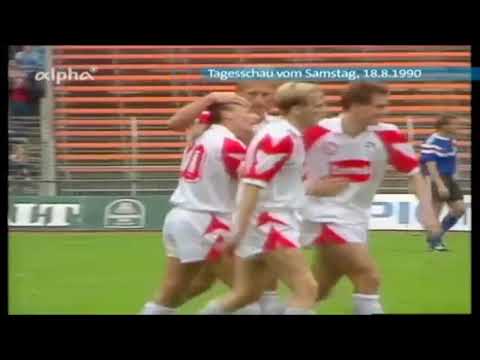 1990/1991 02. Spieltag Fortuna Düsseldorf - Hamburger SV