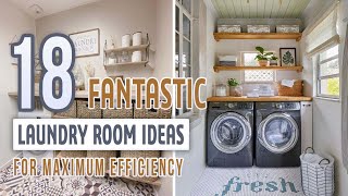 18 Fantastic Laundry Room Ideas for Maximum Efficiency