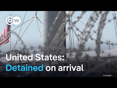 More and more people trying to visit the United States end up behind bars | DW News