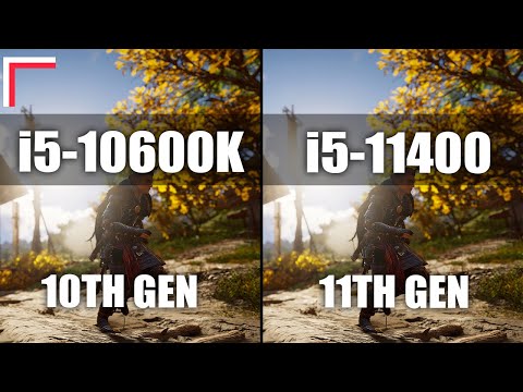 Intel Core i5-10600K vs Intel Core i5-11400 — Test in 10 Games! [1080p, 1440p]