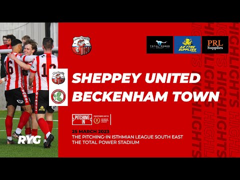 HIGHLIGHTS: Sheppey United v Beckenham Town