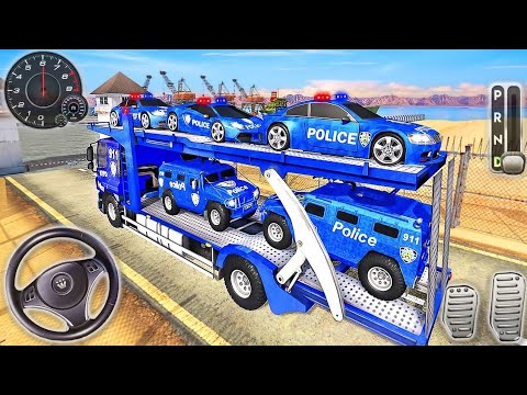 Us City Police Car Transport - Police Simulator Game - Android GamePlay 2023