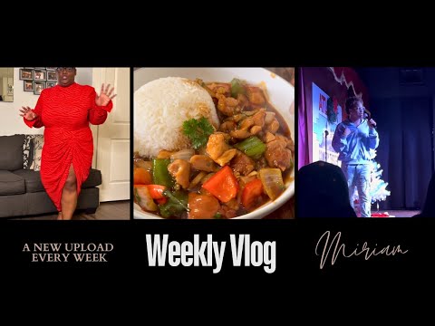 Weekly Vlog | Comedy Show • Celeb Collab • SHEIN Haul • Cook'n Asian Chicken & Peppers • Food Addic?