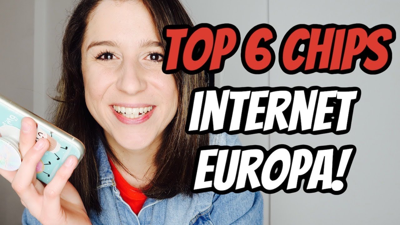 TOP 6 CHIPs DE INTERNET NA EUROPA!! | CAMILA EM PARIS