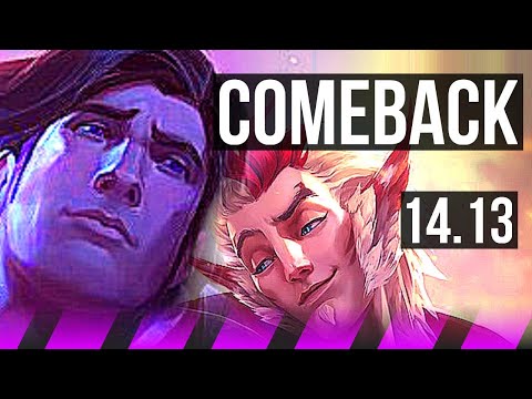 TARIC & Zeri vs RAKAN & Miss Fortune (SUP) | Rank 2 Taric, Comeback, 0/4/21 | VN Challenger | 14.13