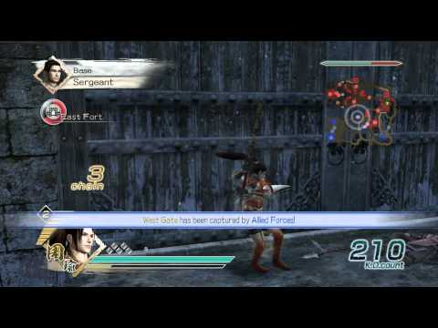 Let's Play Dynasty Warriors 6 Zhou Yu(pt1) Battle of Hu Lao Gate