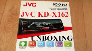 Radio samochodowe JVC KD-X162 - unboxing i omówienie