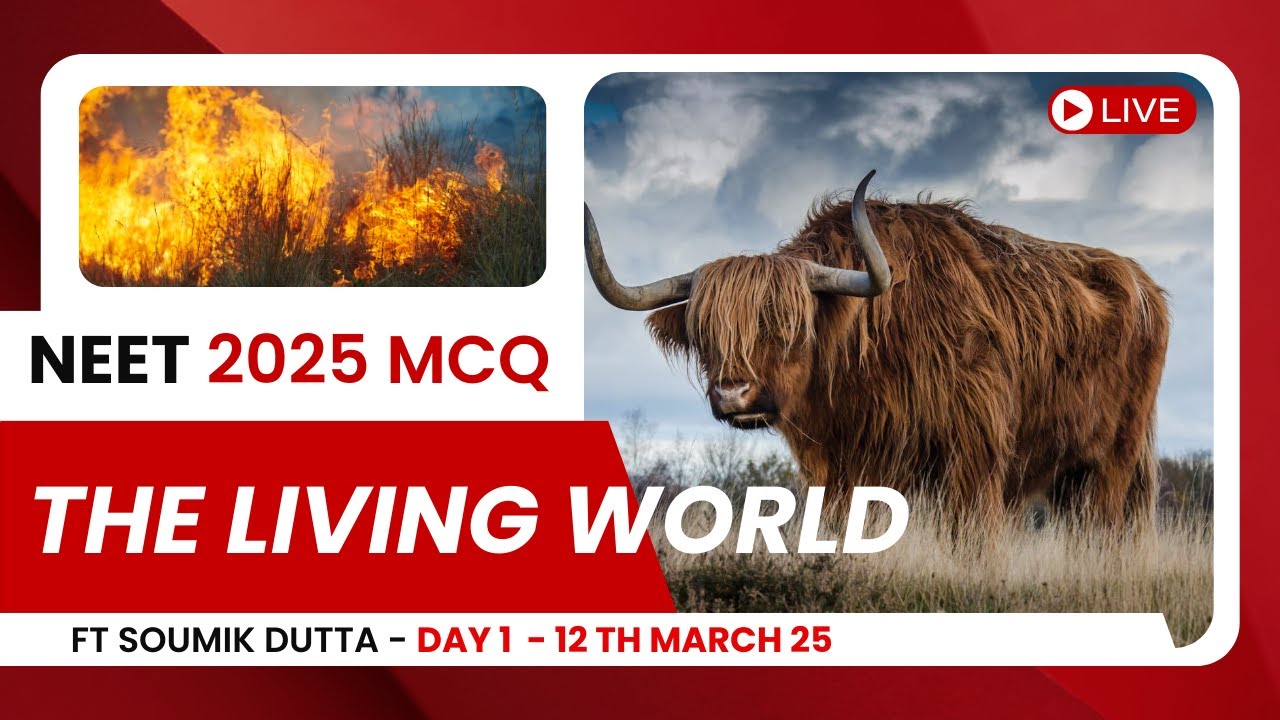The Living World Biology Class 11 MCQ | NEET 2025 | NCERT Based Biology MCQ
