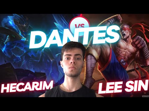 DANTES | HECARIM VS LEE SIN | JNG GAMEPLAY | Patch 13.16 / Season 13 | #LeagueofLegends