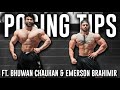 MENS PHYSIQUE POSING TIPS ft. BHUWAN CHAUHAN & EMERSON BRAHIMIR