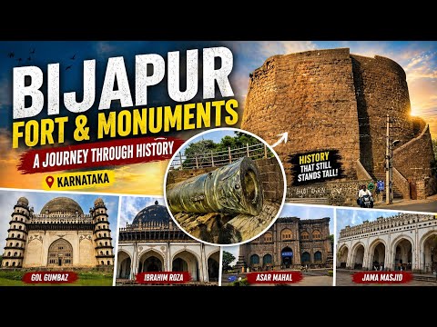 Bijapur Fort & Monuments 🏰 | A Journey Through History | Karnataka Vlog