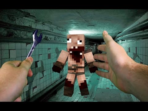 Realistic Minecraft - SCARY NIGHTMARE IN REAL LIFE