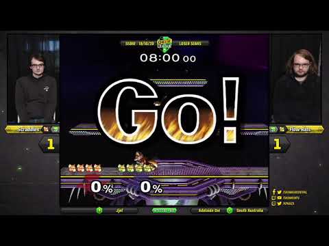 The Cheese League Oct'20 - SSBM - Scraddles (Fox) vs Flow Rats (Fox) - Losers Semis