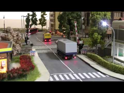 My new high tech Fully Automated Railroad Crossing