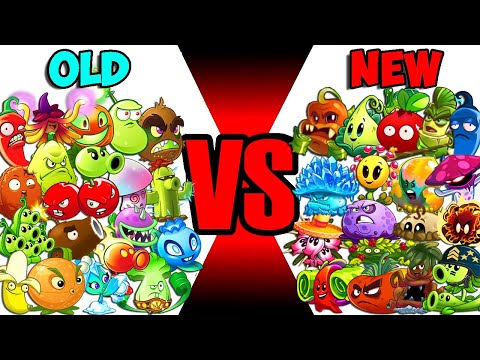 Team OLD vs NEW Plants - Who Will Win? - PVz 2 Team Plant vs Team Plant