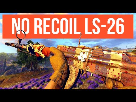Battlefield 5: NO RECOIL LS-26 LMG SETUP – BF5 Multiplayer Gameplay