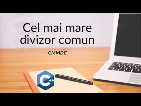 C++ | Cel mai mare divizor comun
