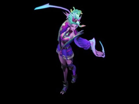 Street Demons Zyra (Tanzanite) Chroma - League of Legends 2023