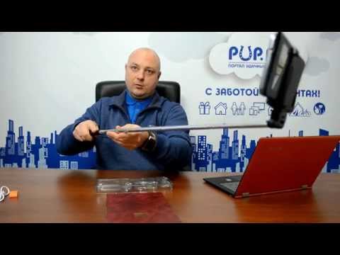 Обзор монопода для селфи с кнопкой на ручке kjstar Z07-5