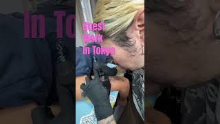 ベルリン在住日本人彫師:) ゲストワークin Tokyo #tattoo #東京