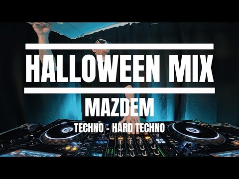 HALLOWEEN MIX - MAZDEM | (TECHNO - HARD TECHNO)