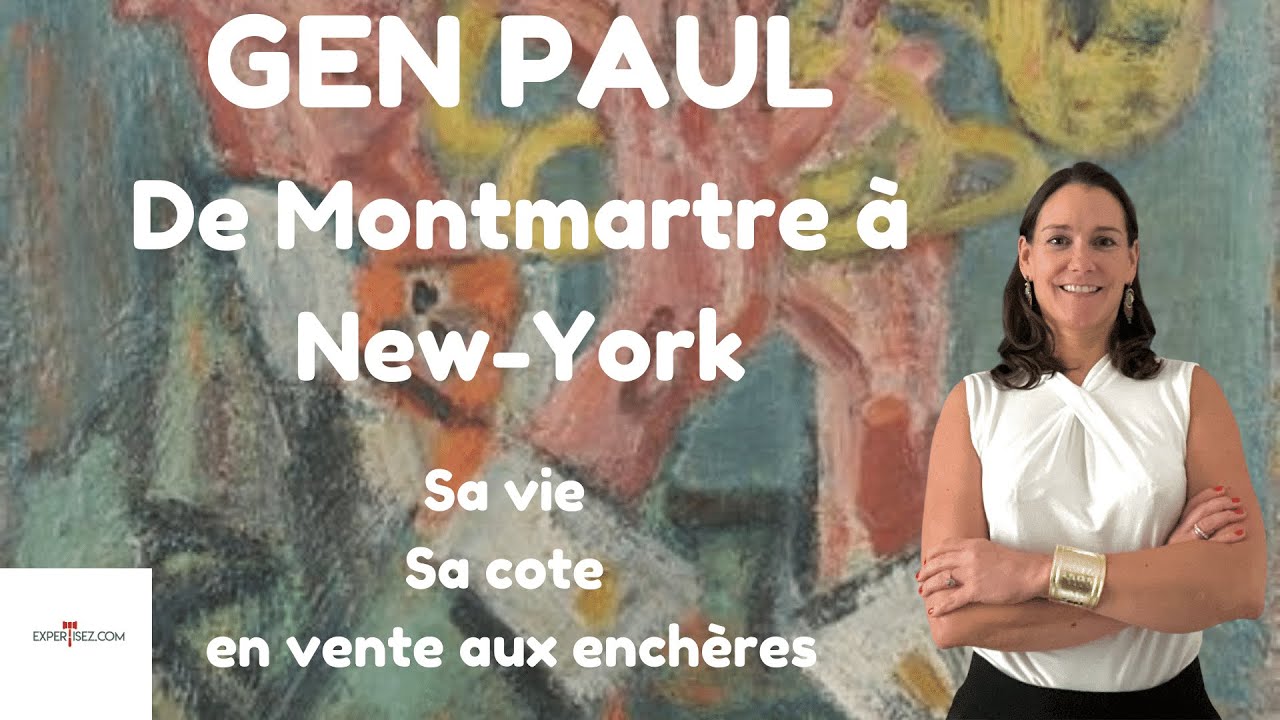 Watch video Gen Paul, le gamin de Montmartre à New-York, sa cote en vente aux enchères Gen Paul, le gamin de Montmartre à New-York, sa cote en vente aux enchères