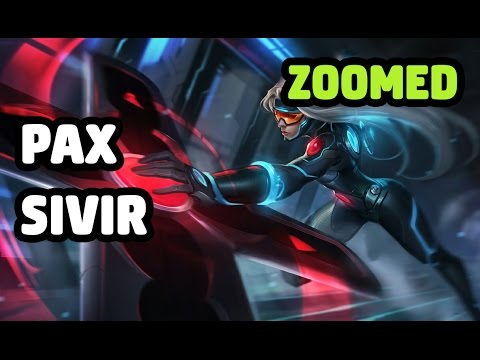 PAX SIVIR SKIN ZOOMED SPOTLIGHT - LEAGUE OF LEGENDS