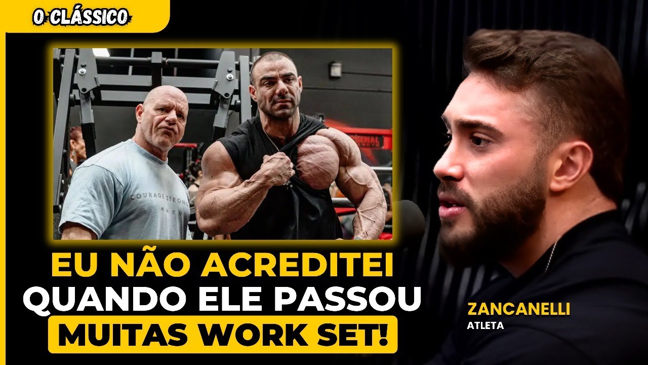 ZANCANELLI FALA sobre TREINO e DIETA aos COMANDOS de NEIL HILL