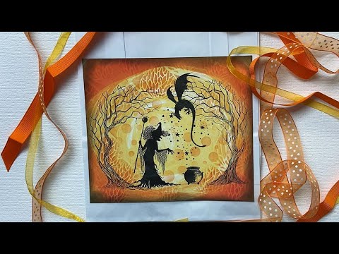 Trick or Treat Bags by Karen Telfer - A Lavinia Stamps Tutorial