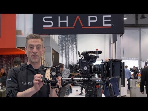 Shape: Sony A7R3 Cage + new Dovetail/Shoulder System Sony Venice // NAB2018