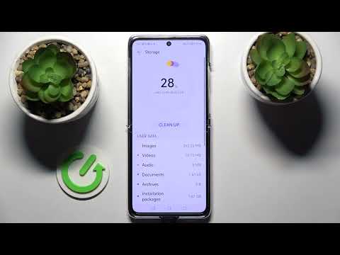 Delete Junk Files on HUAWEI P50 Pocket – Clean Storage